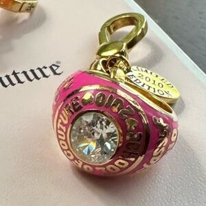 Juicy Couture Limited Edition Graduation Ring Charm 2010 NWT